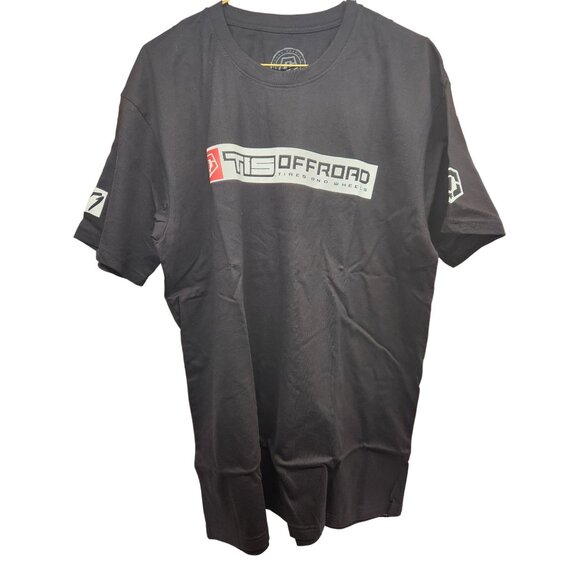TIS Offroad T-Shirt Tires & Wheels Graphic Tee - Picture 1 of 6